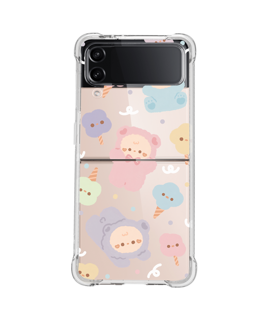 Android Flip / Fold Rearguard Hybrid - Cotton Teddy