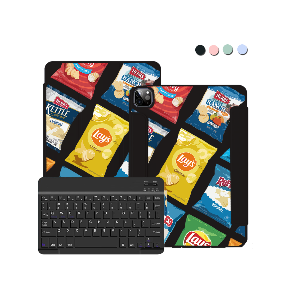 ฝาพับคีย์บอร์ดไร้สายสำหรับ iPad / Android - Crisps