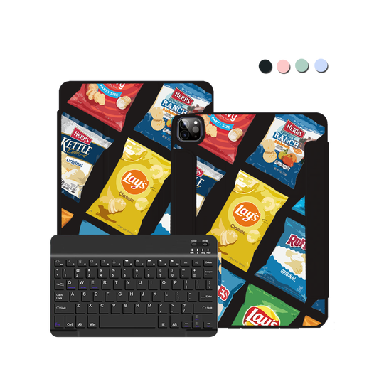 ฝาพับคีย์บอร์ดไร้สายสำหรับ iPad / Android - Crisps