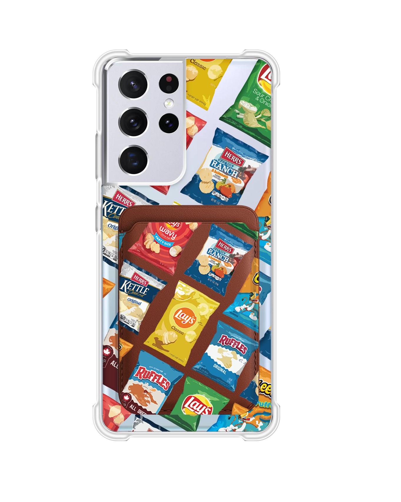Android Magnetic Wallet Case - Crisps
