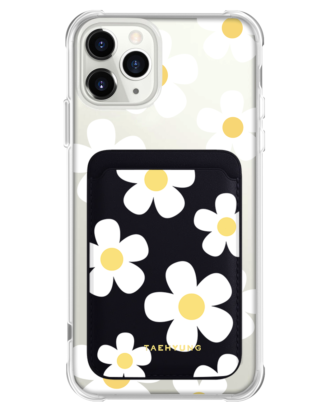 iPhone Magnetic Wallet Case - Daisy 2.0