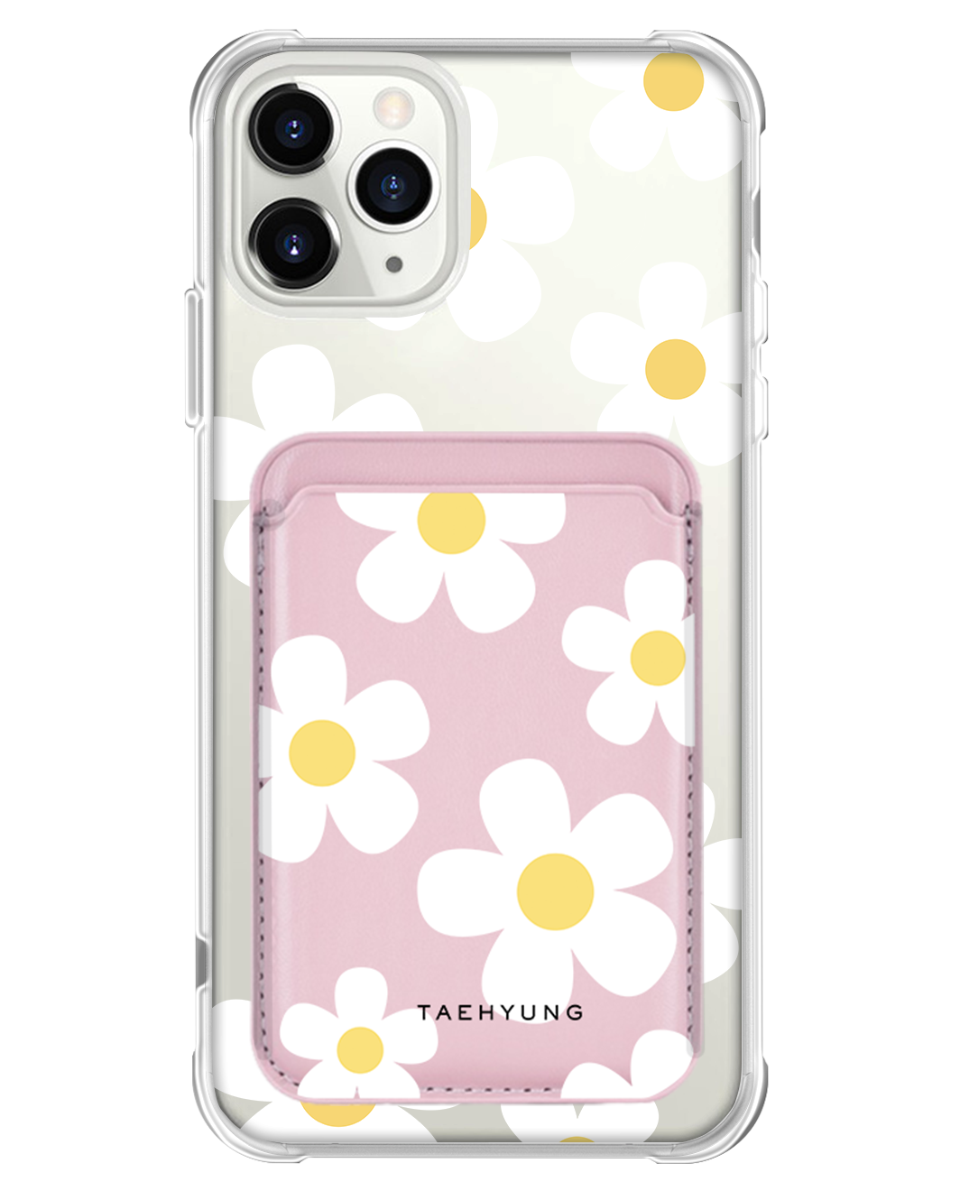 iPhone Magnetic Wallet Case - Daisy 2.0