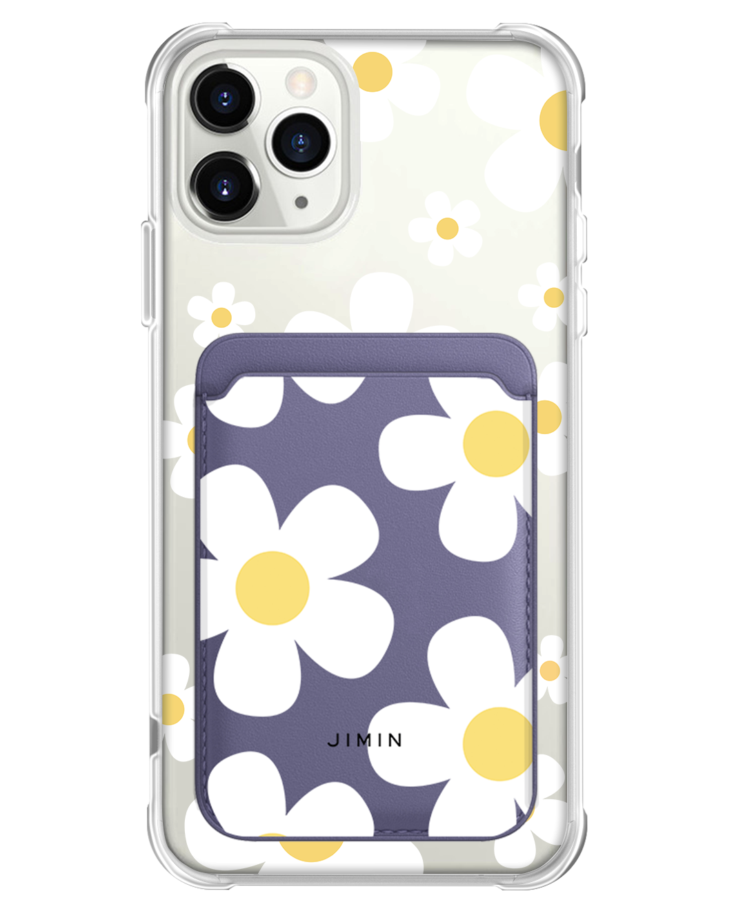 iPhone Magnetic Wallet Case - Daisy 4.0
