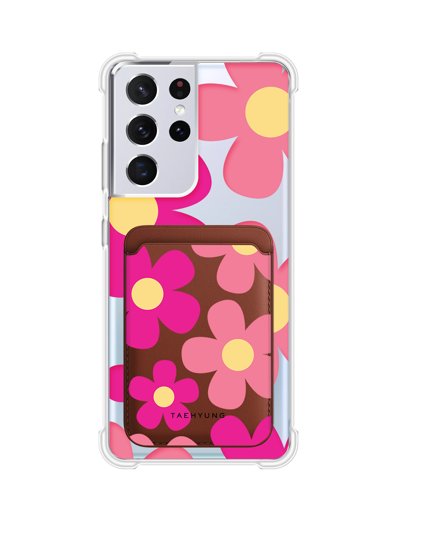 เคสกระเป๋าสตางค์แม่เหล็กสำหรับ Android - Daisy Delight
