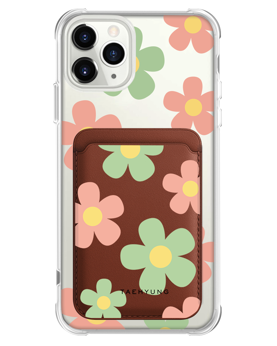 iPhone Magnetic Wallet Case - Daisy Spring