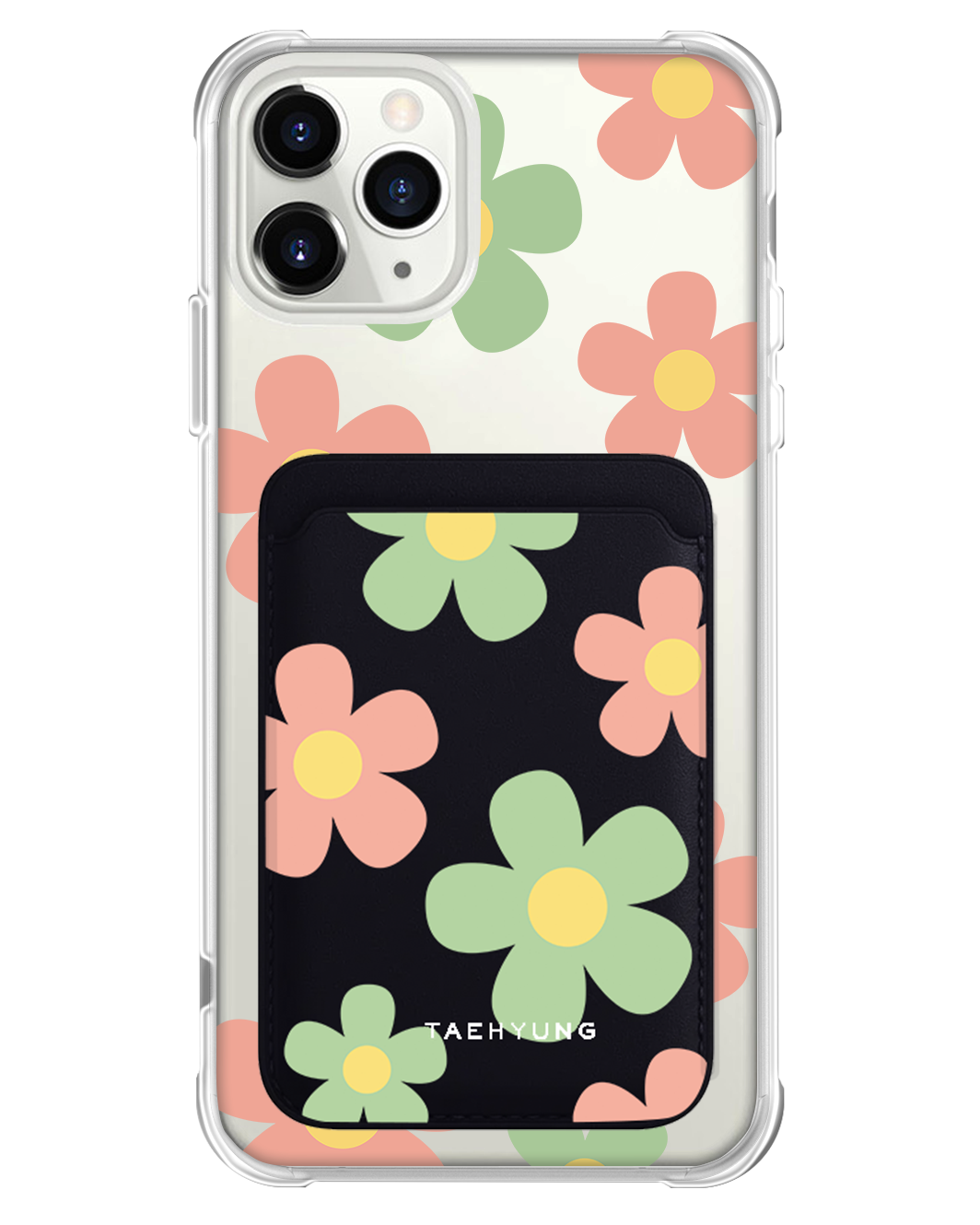 iPhone Magnetic Wallet Case - Daisy Spring