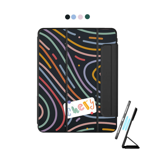 غطاء قابل للفصل لجهاز iPad - شعار Doodle 2.0