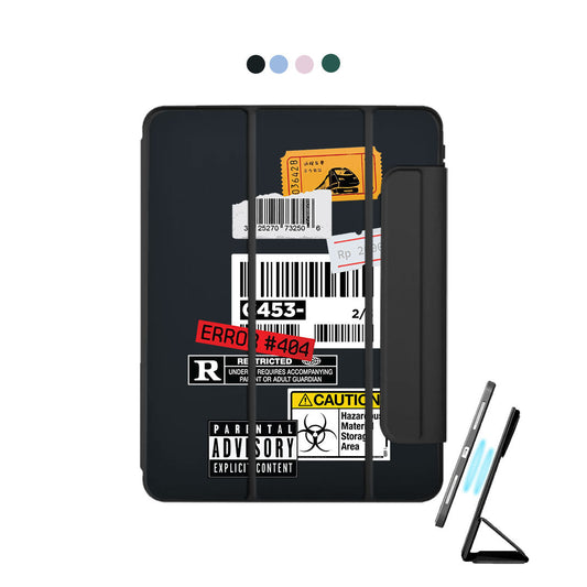 غطاء iPad قابل للفصل - مجموعة ملصقات الملصقات