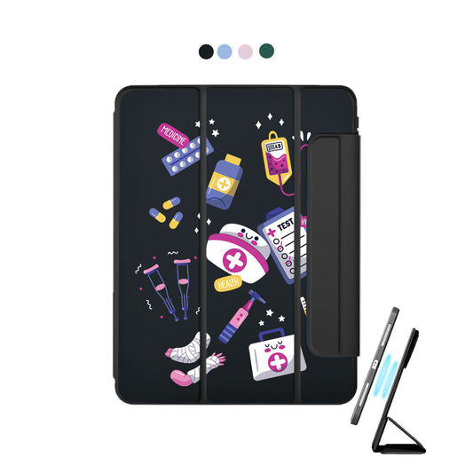 غطاء قابل للفصل لجهاز iPad - ممرضة