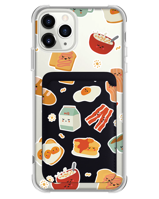 iPhone Magnetic Wallet Case - English Breakfast