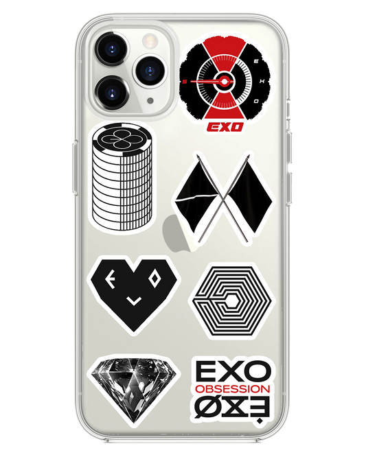 สติ๊กเกอร์ EXO สำหรับ iPhone Rearguard Hybrid
