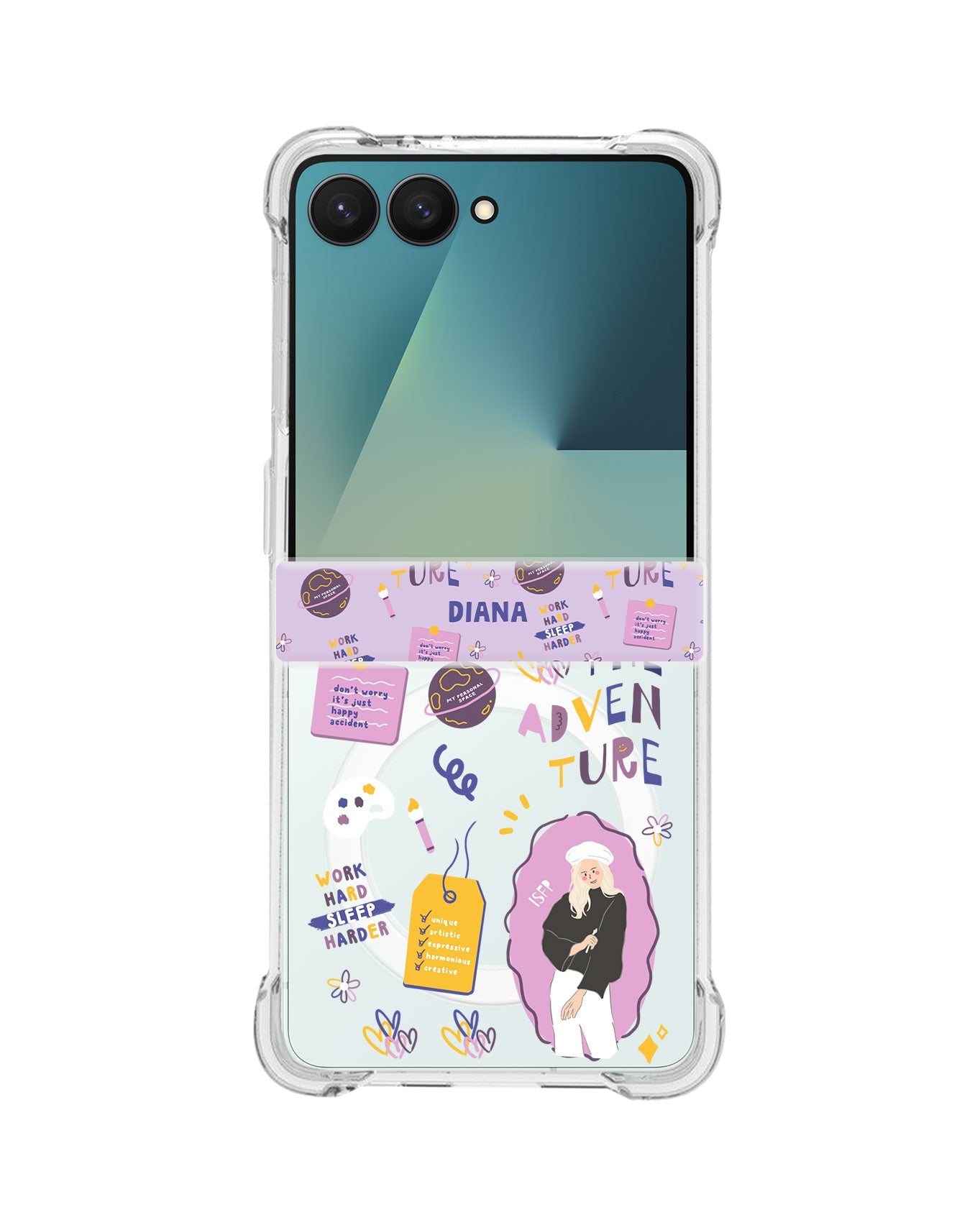 Android Flip / Fold Rearguard Hinge - ISFP