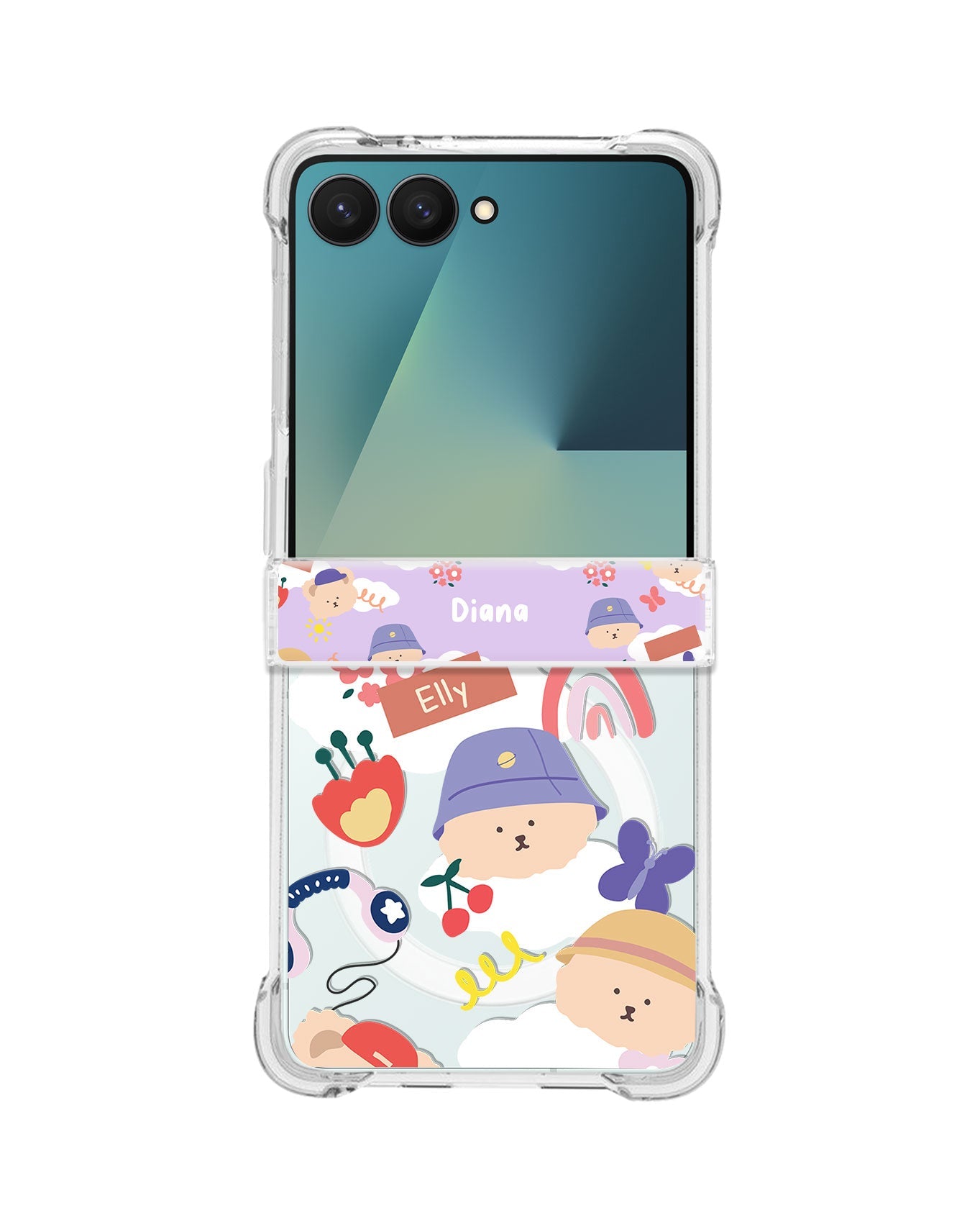 Android Flip / Fold Rearguard Hinge - Bear in Style