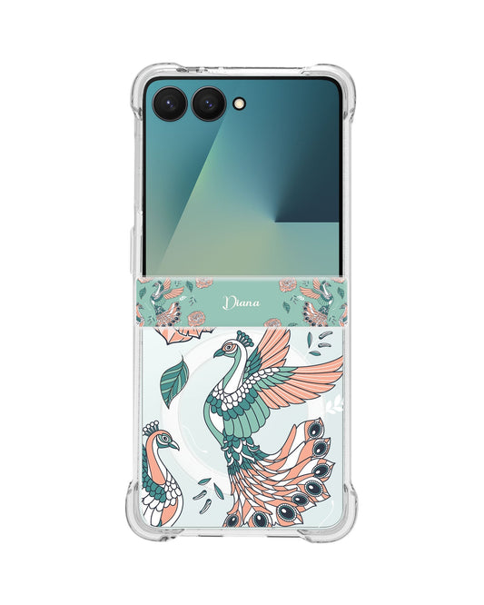 Android Flip / Fold Rearguard Hinge - Bird of Paradise 3.0