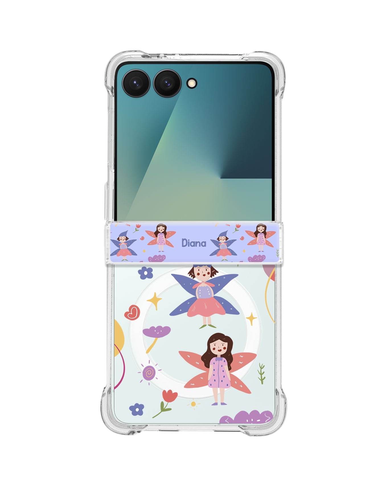 Android Flip / Fold Rearguard Hinge - Fairy Pattern
