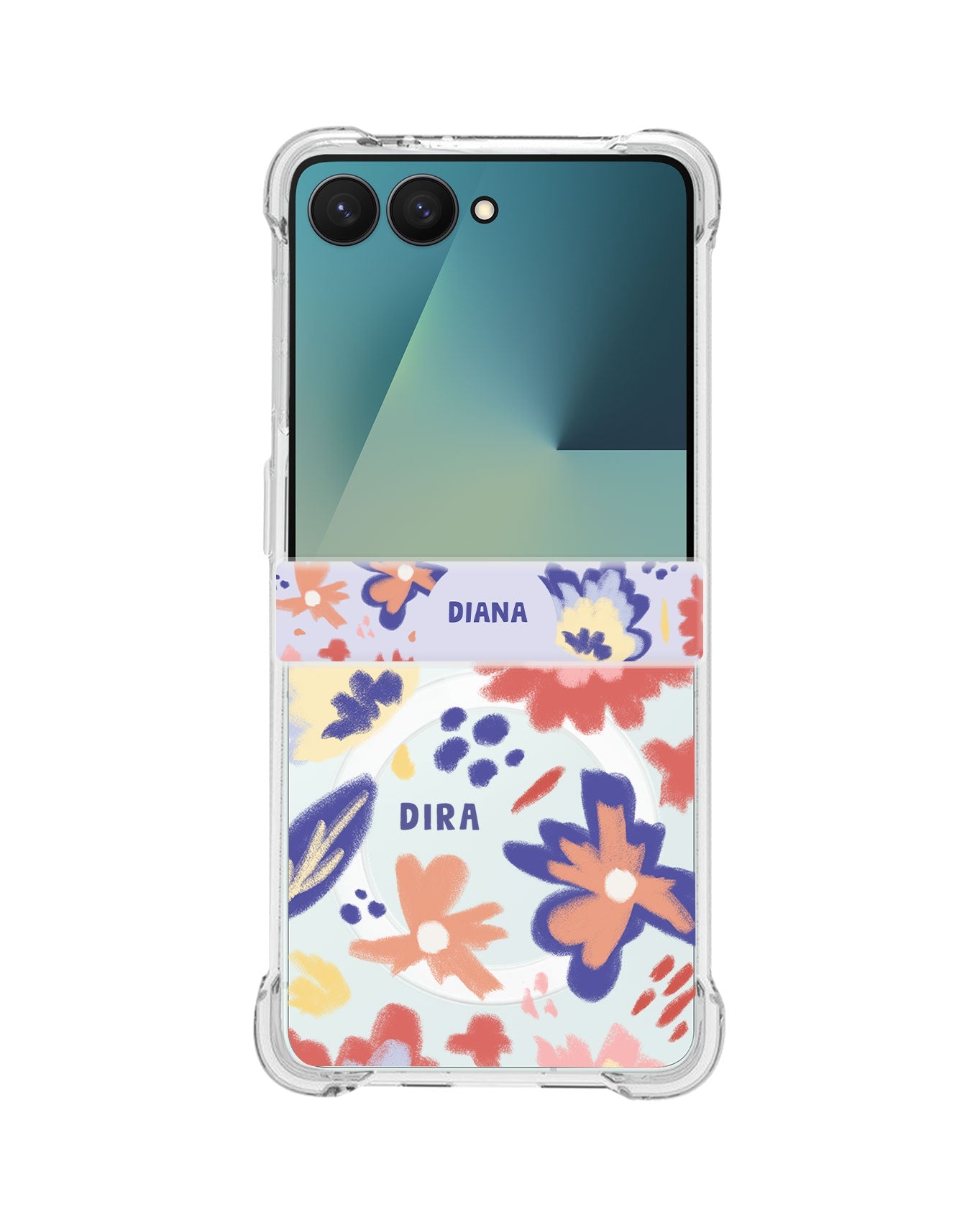 Android Flip / Fold Rearguard Hinge - Flower Lovers