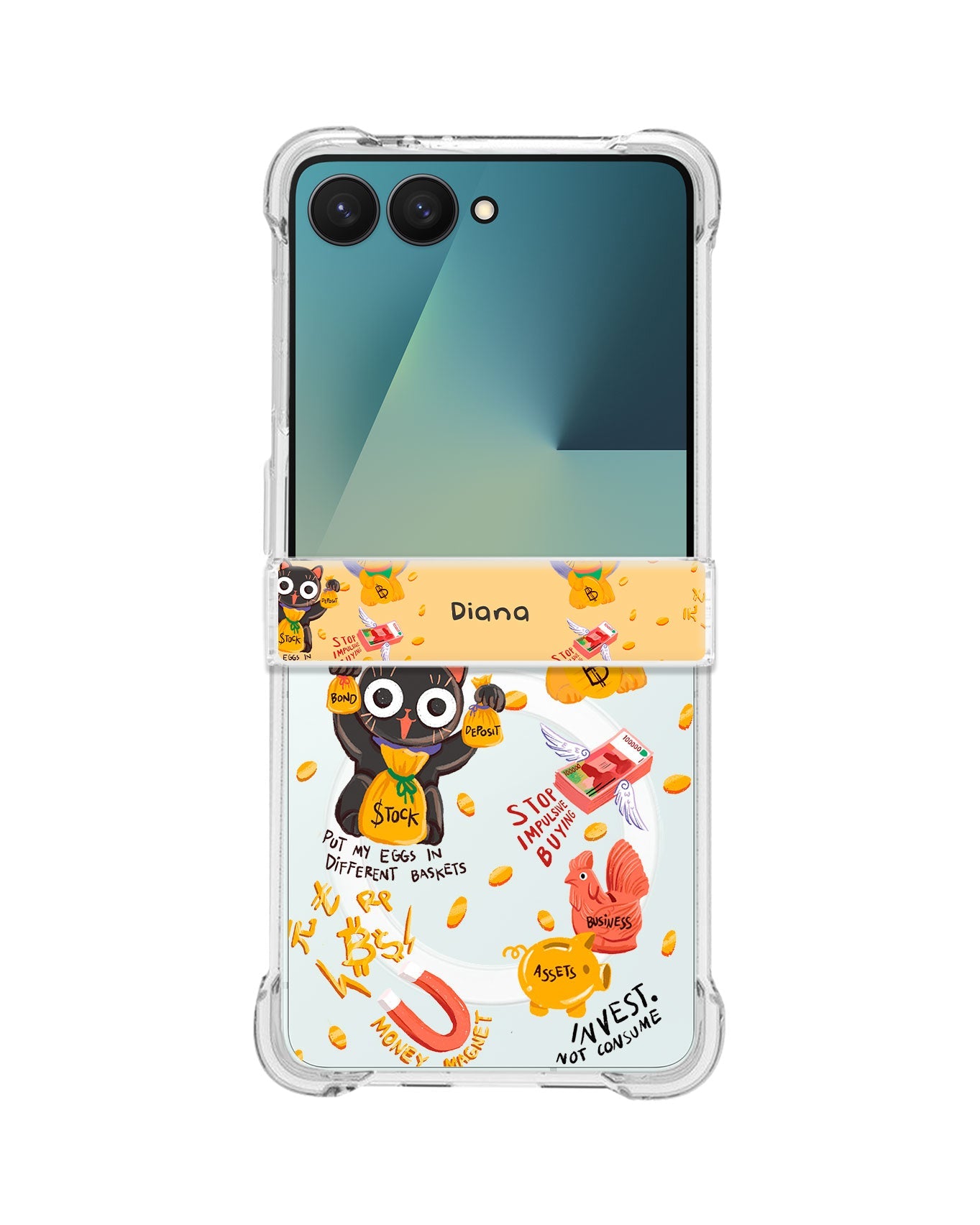 Android Flip / Fold Rearguard Hinge - I Am... Money Magnet!!!
