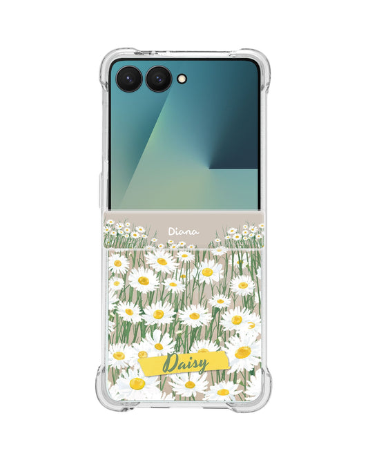 Android Flip / Fold Rearguard Hinge - Oil Painting Daisy