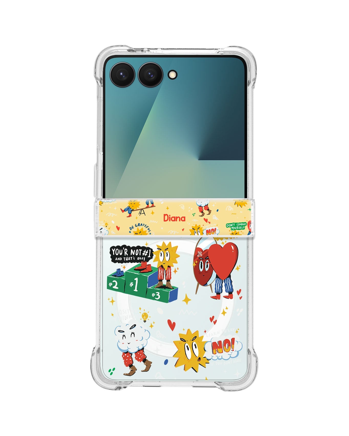 Android Flip / Fold Rearguard Hinge - Selfless Love 2.0