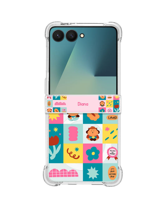 Android Flip / Fold Rearguard Hinge - Selflove Cubicle