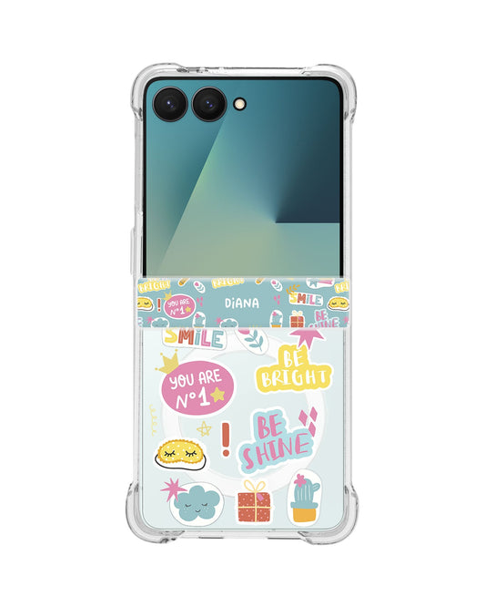 Android Flip / Fold Rearguard Hinge - Self Love Sticker Pack 3.0