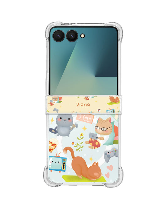 Android Flip / Fold Rearguard Hinge - Stay Home