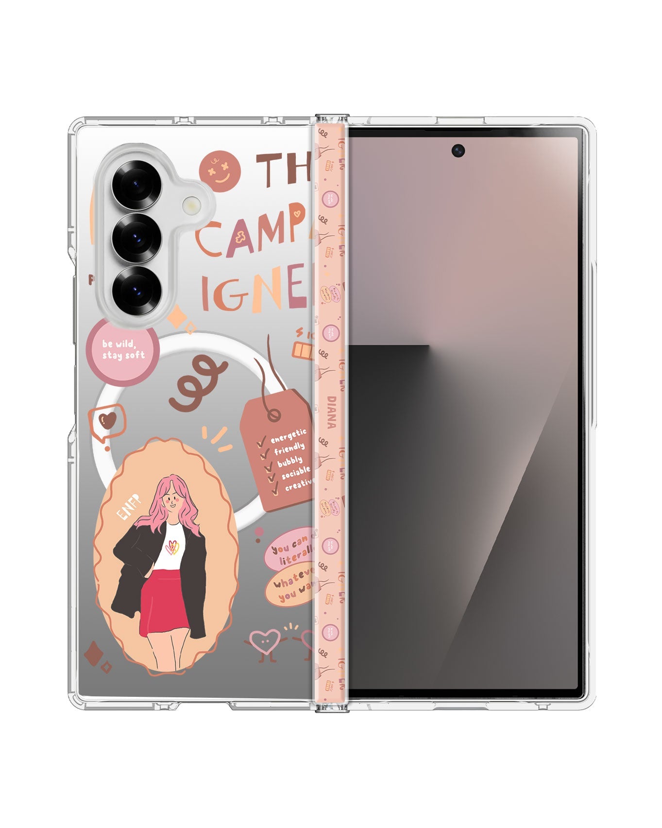 Android Flip / Fold Rearguard Hinge - ENFP