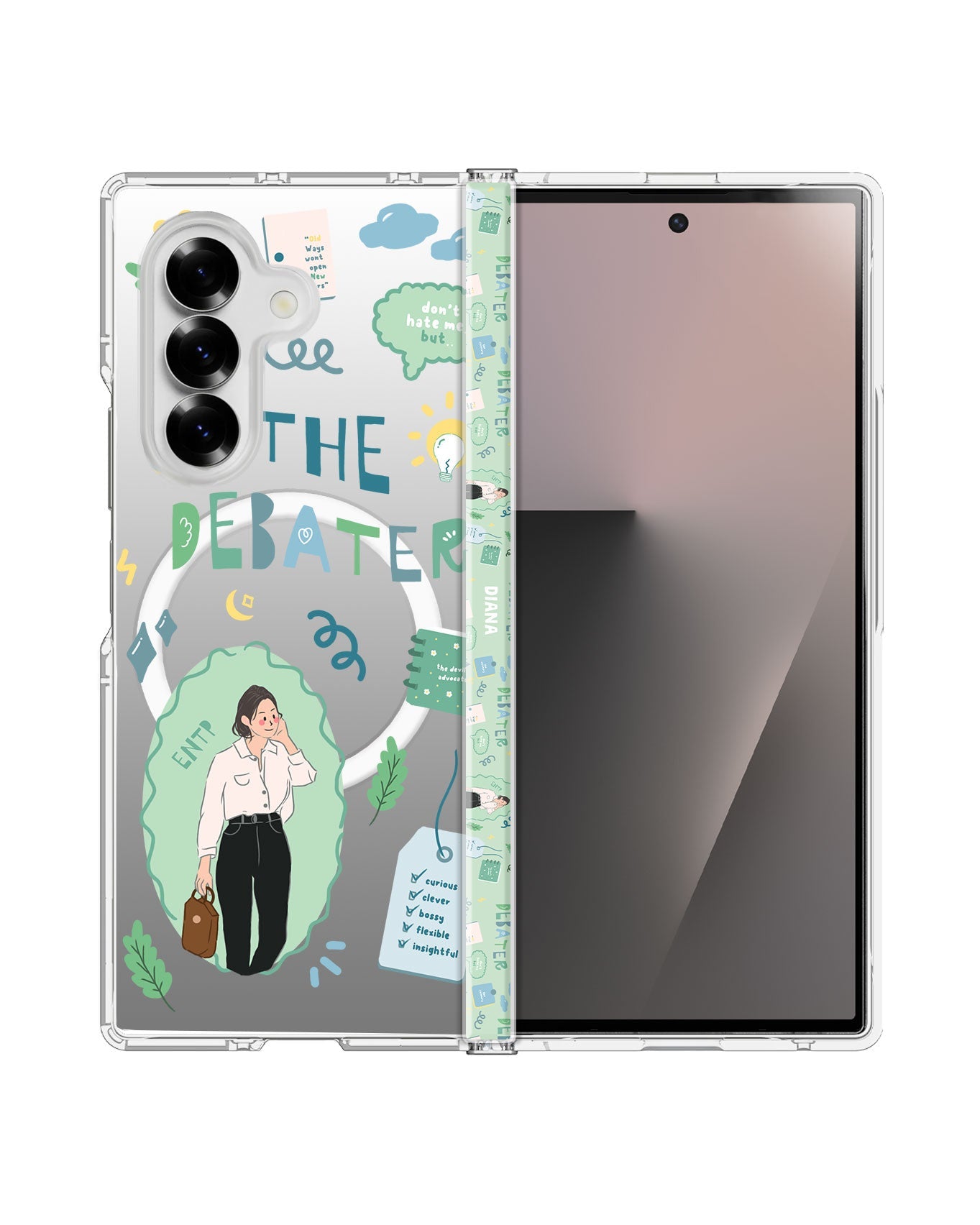 Android Flip / Fold Rearguard Hinge - ENTP