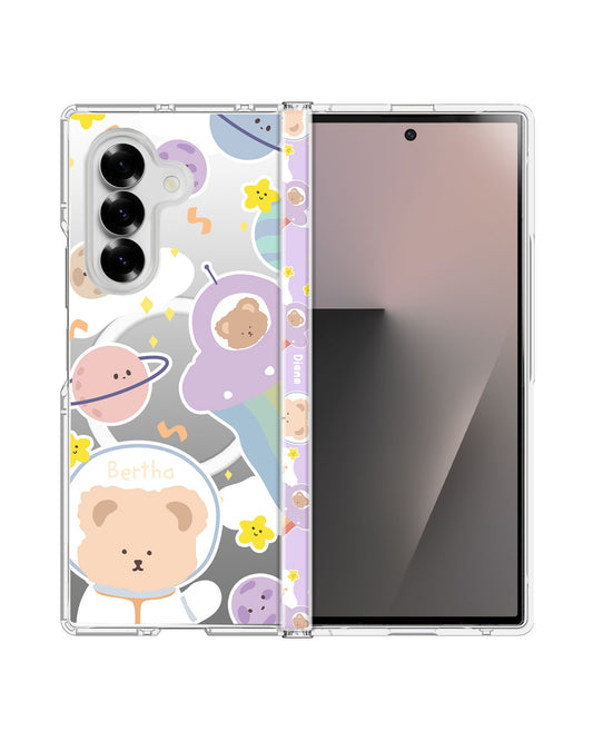 Android Flip / Fold Rearguard Hinge - Astrobear