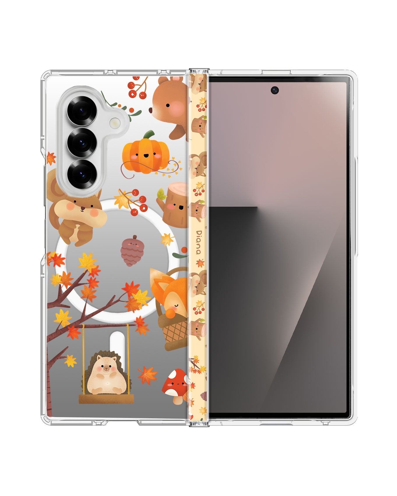 Android Flip / Fold Rearguard Hinge - Autumn