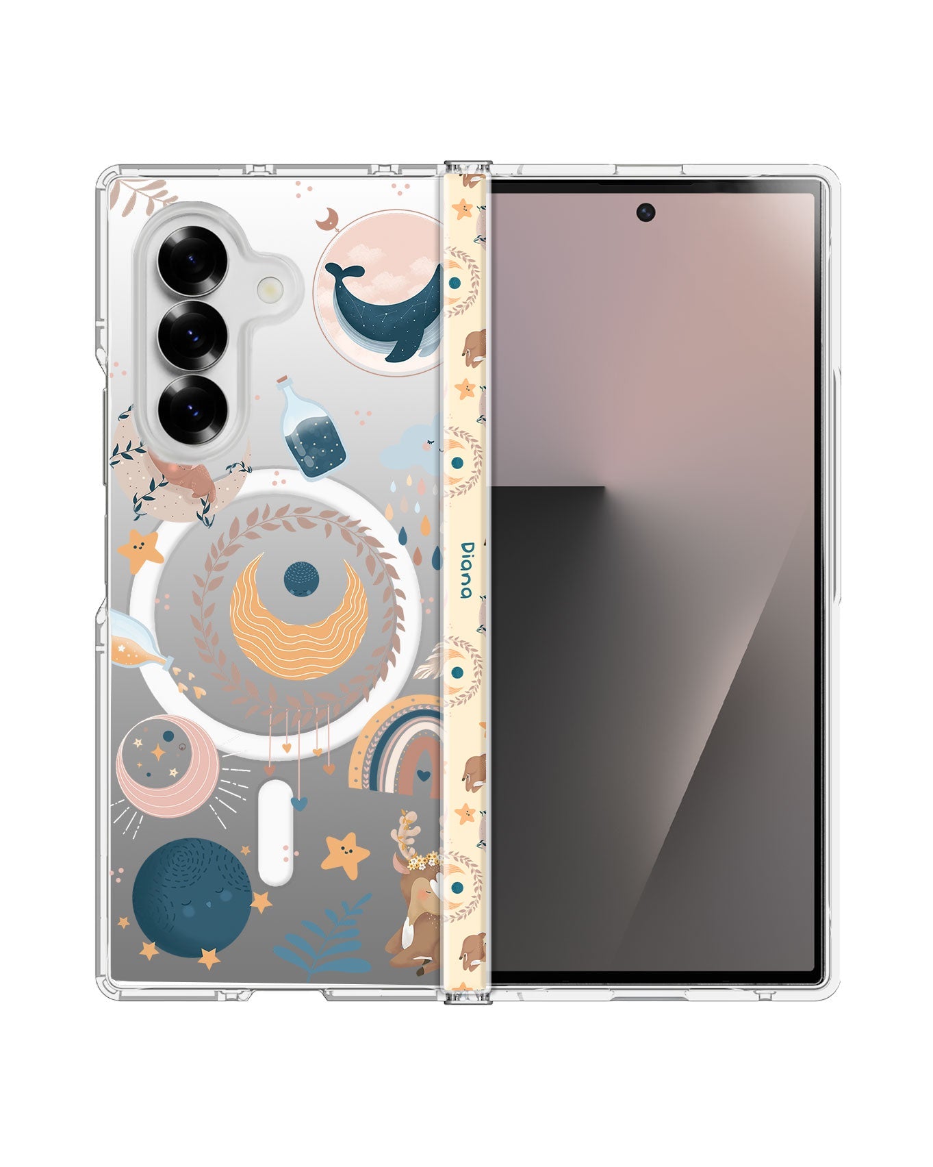 Android Flip / Fold Rearguard Hinge - Boho 1.0