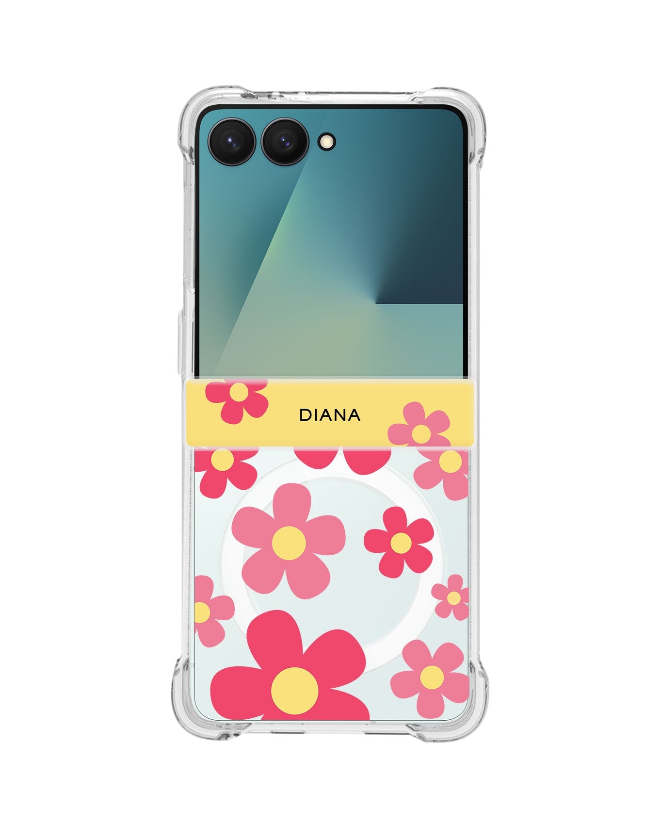 Android Flip / Fold Rearguard Hinge - Daisy Blush