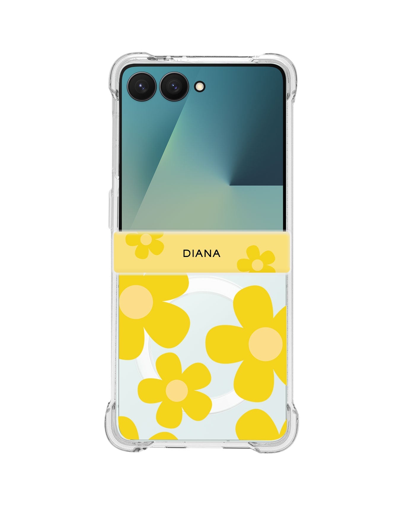 Android Flip / Fold Rearguard Hinge - Daisy Sunshine 1.0