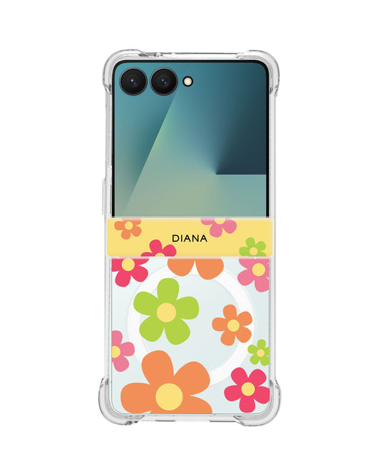 Android Flip / Fold Rearguard Hinge - Daisy Sunshine 2.0
