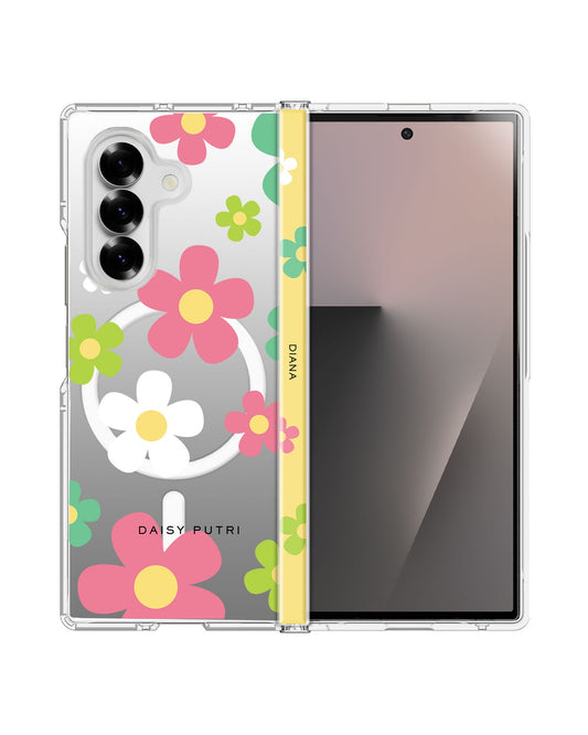 Android Flip / Fold Rearguard Hinge - Daisy Wild