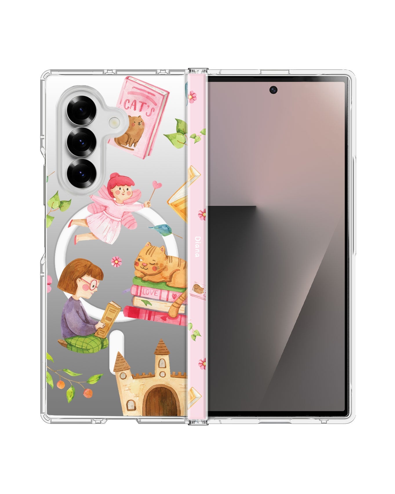 Android Flip / Fold Rearguard Hinge - Fairy Cat