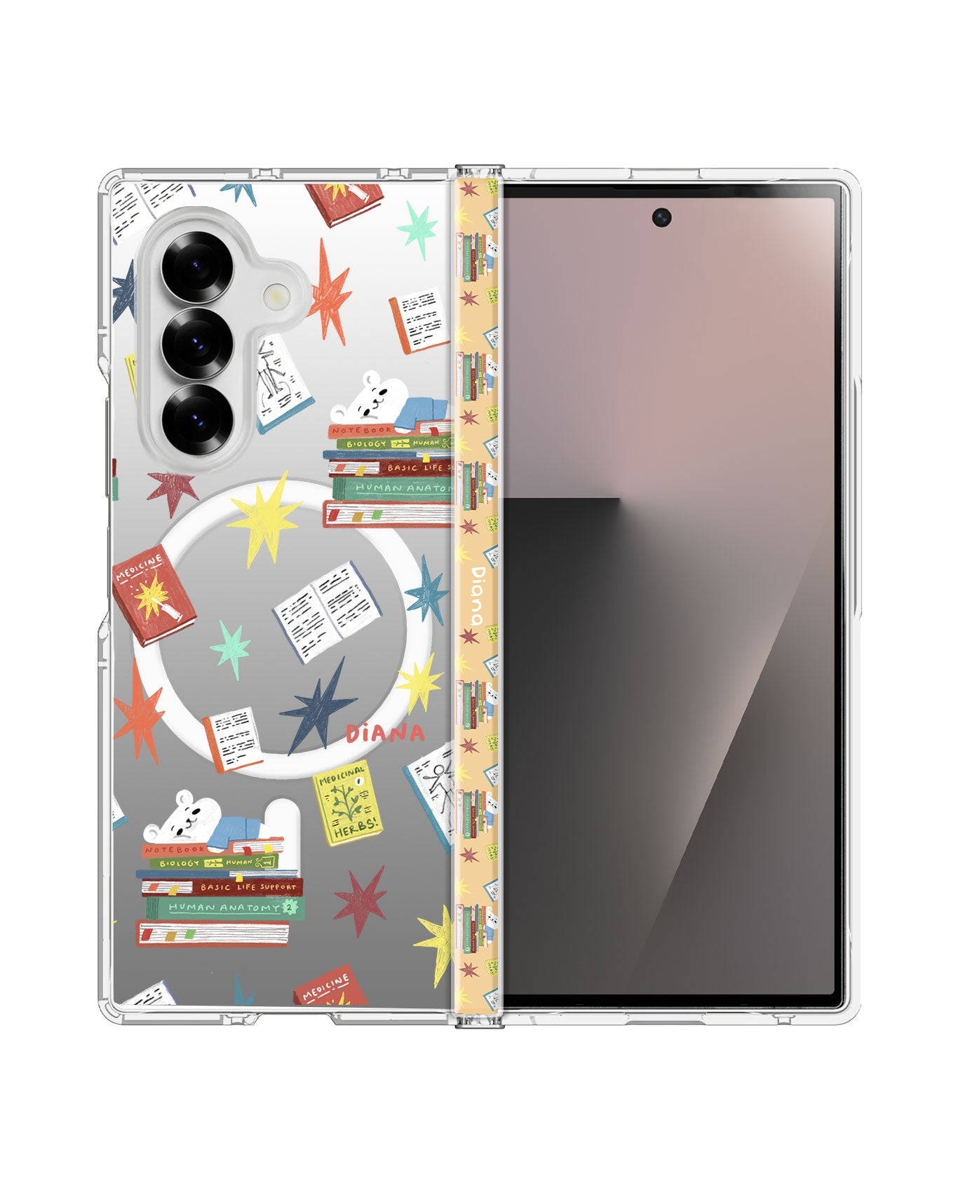 Android Flip / Fold Rearguard Hinge - Let Me Sleep