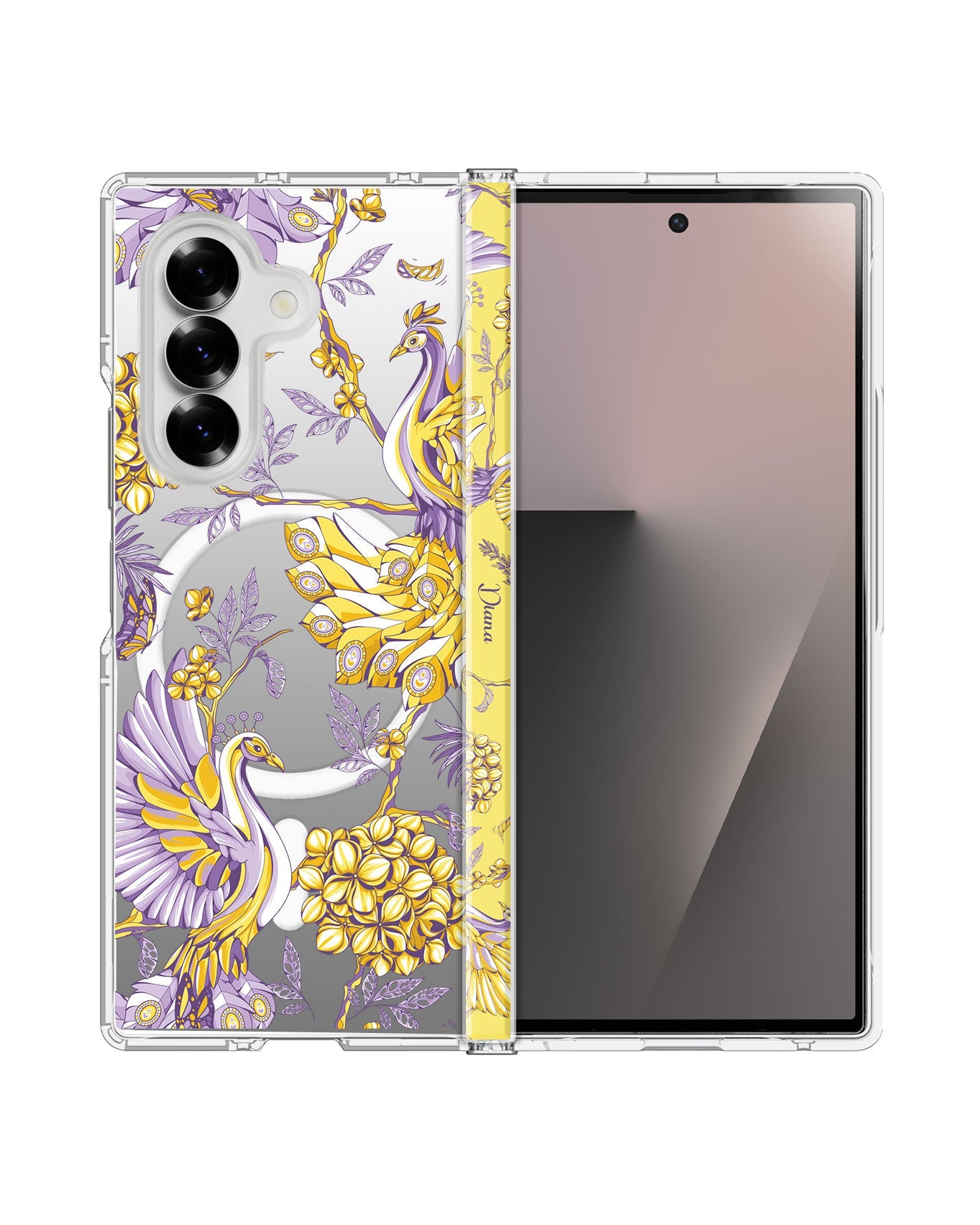 Android Flip / Fold Rearguard Hinge - Peacock 3.0