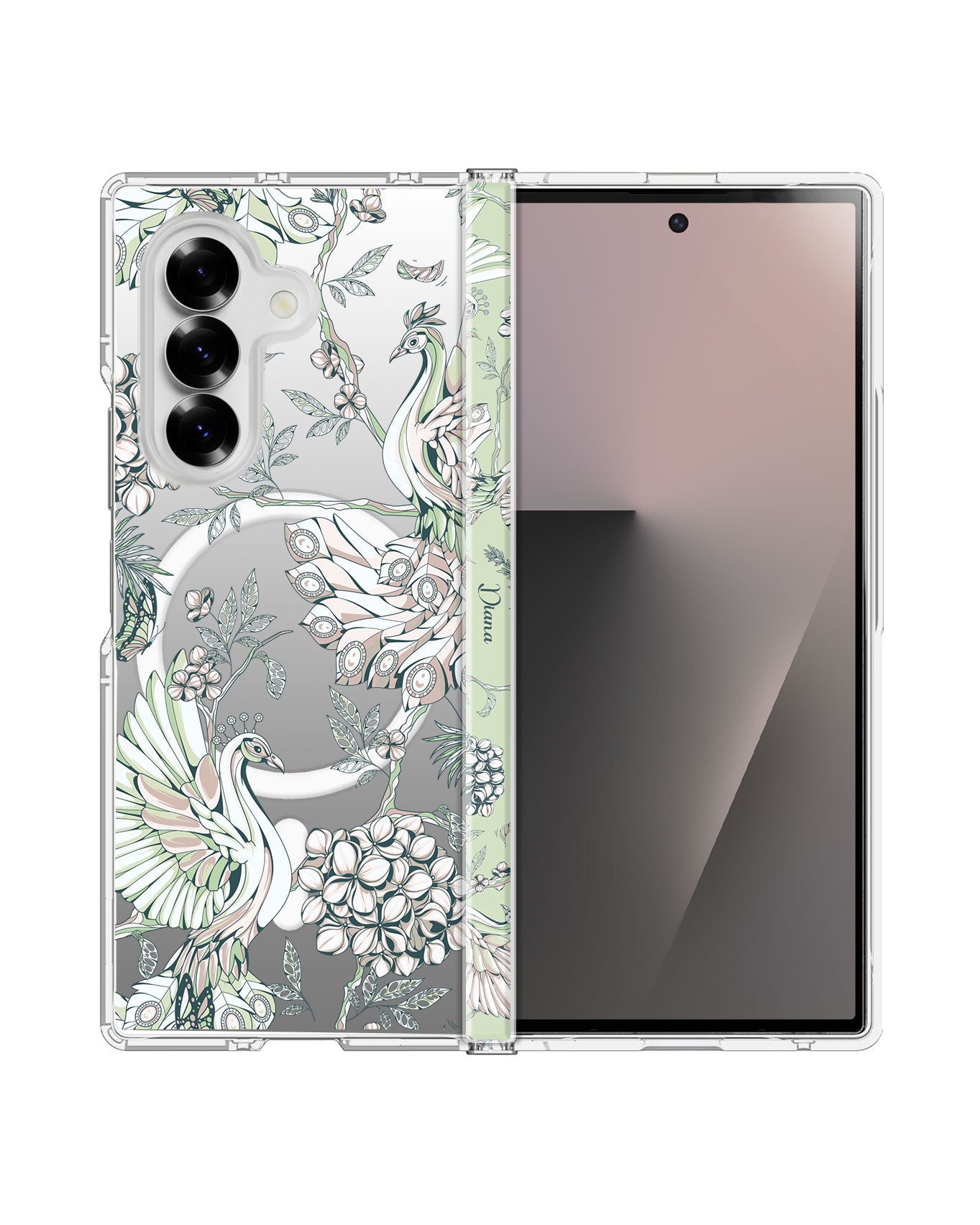 Android Flip / Fold Rearguard Hinge - Peacock 4.0