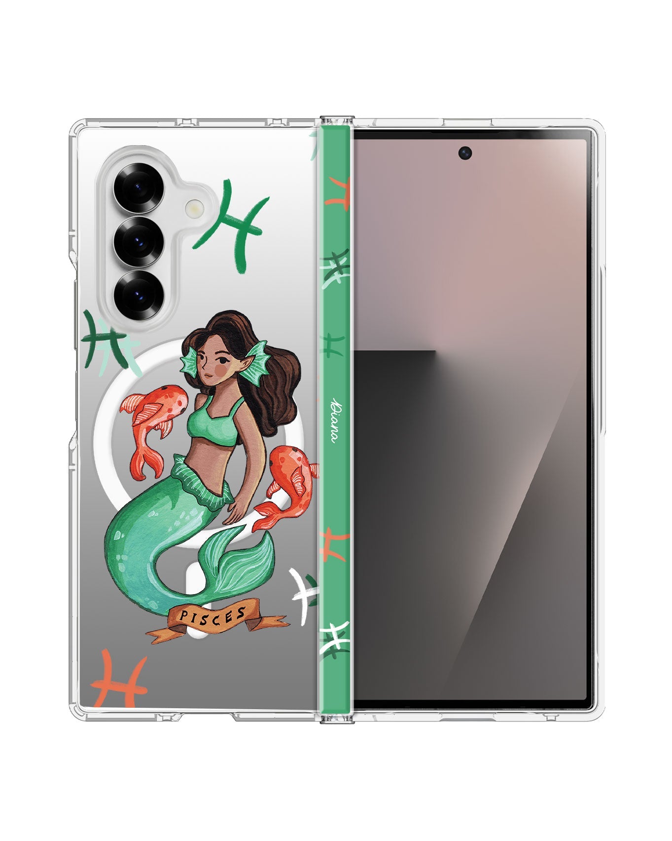 Android Flip / Fold Rearguard Hinge - Pisces