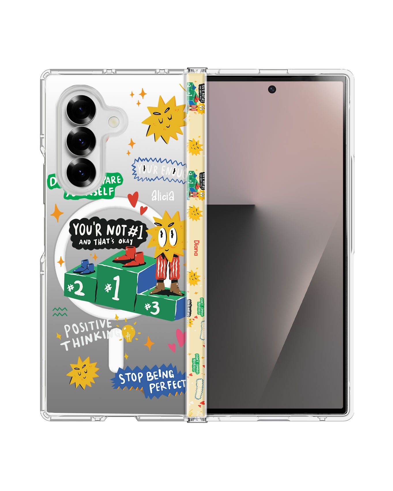 Android Flip / Fold Rearguard Hinge - Selfless Love 4.0