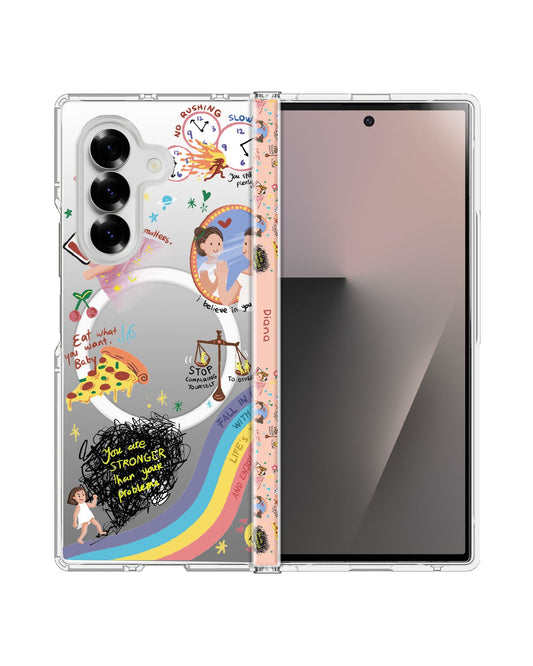 Android Flip / Fold Rearguard Hinge - Self Love 2.0