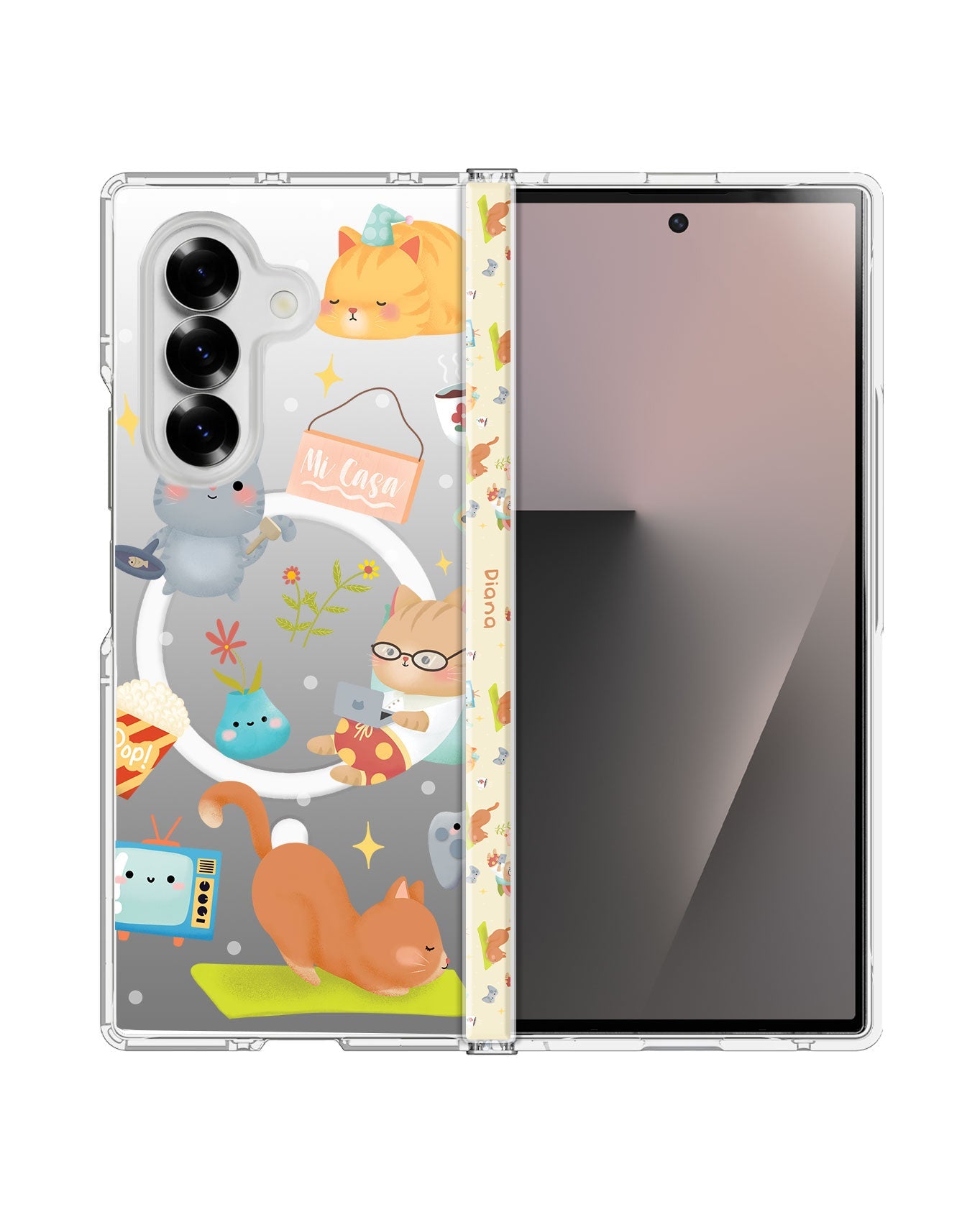 Android Flip / Fold Rearguard Hinge - Stay Home