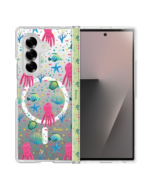 Android Flip / Fold Rearguard Hinge - Underwater Dreams 2.0