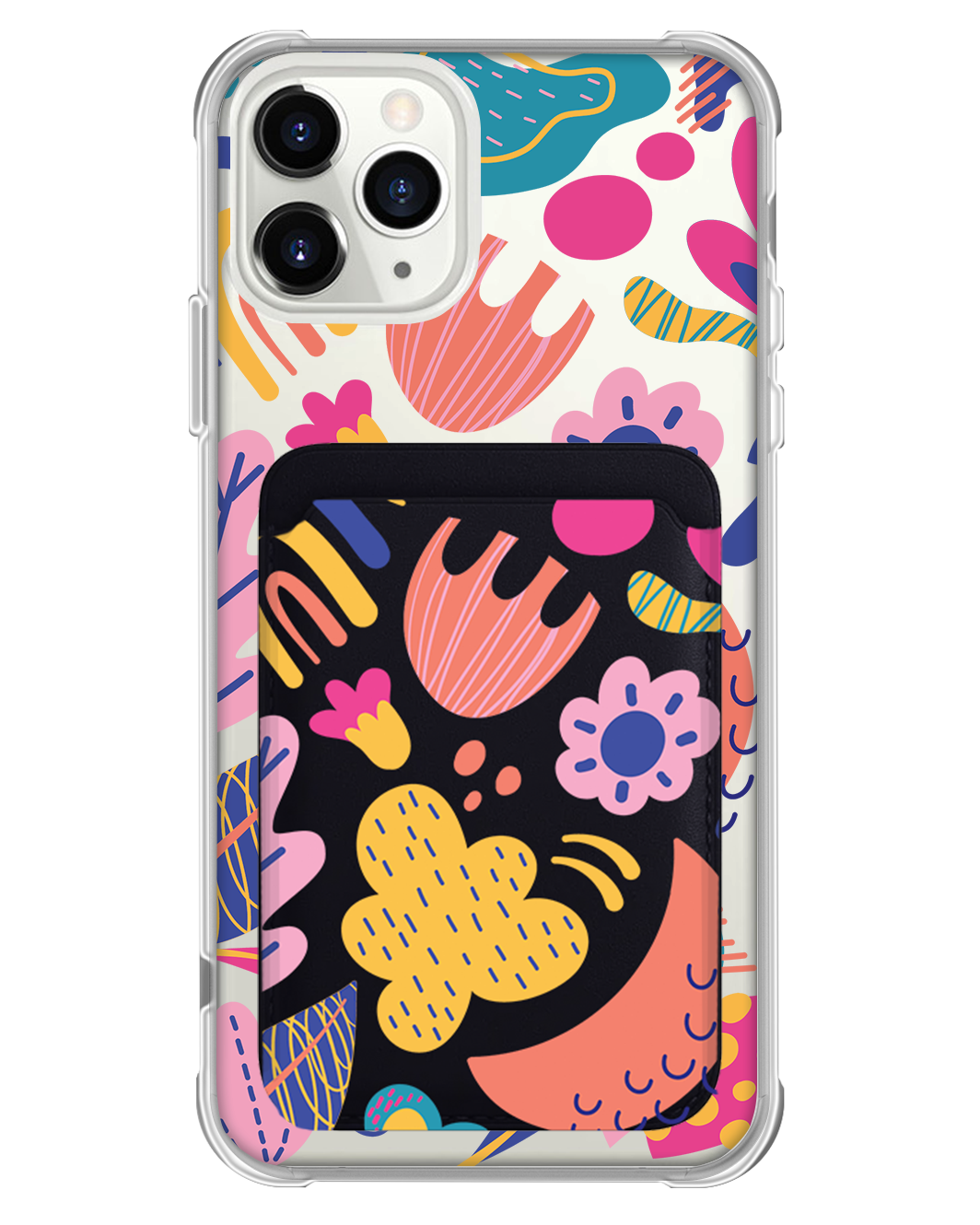 iPhone Magnetic Wallet Case - Florals