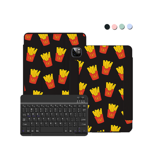 ฝาพับคีย์บอร์ดไร้สายสำหรับ iPad / Android - Fries