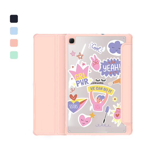 Android Tab Flipcover - Girl Power Sticker Pack