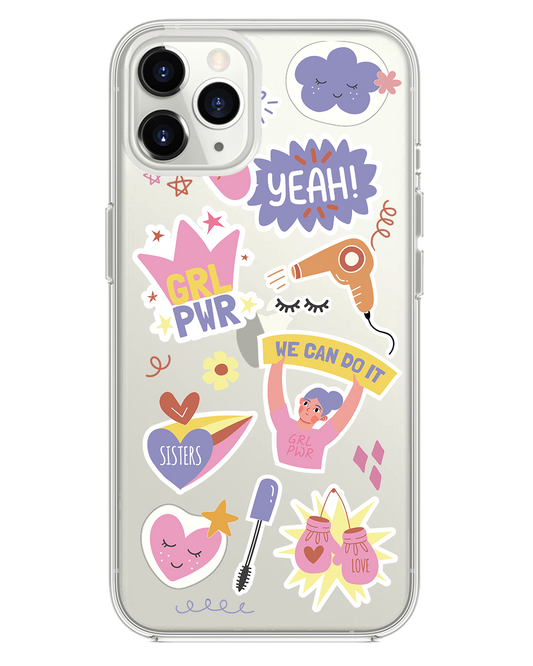 สติ๊กเกอร์แพ็ค Girl Power สำหรับ iPhone Rearguard Hybrid