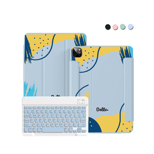 ฝาพับคีย์บอร์ดไร้สายสำหรับ iPad / Android - Glastonbury