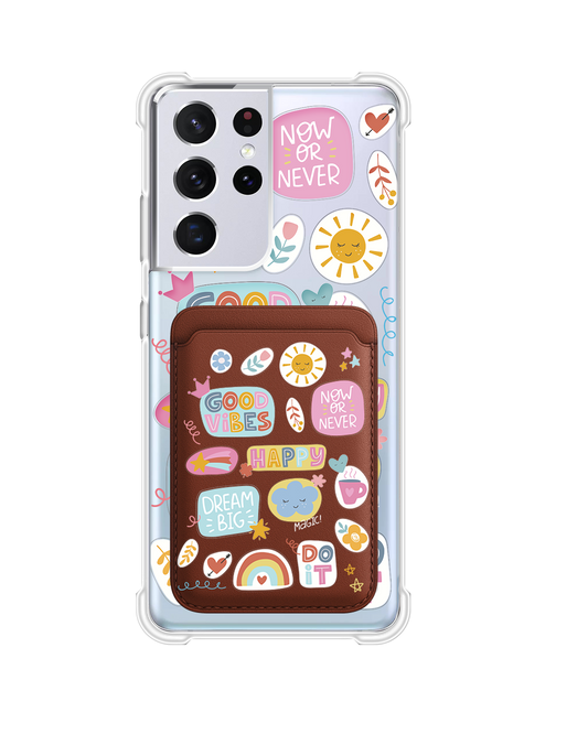 Android Magnetic Wallet Case - Good Day 2.0